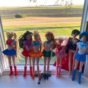 Sailor Moon Vintage 200s Dolls Set